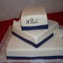elegáns menyasszonyi torta