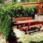 Konrád Apartmanház-Hátsó kiülő