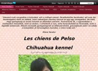 Les Chiens de Pelso Chihuahua honlapja