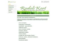 Rodoli Kert honlapja