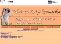 Belvárosi Kutyakozmetika honlapja