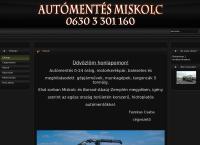 Automentés Miskolc honlapja
