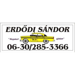 Erdődi Sándor Magántaxis