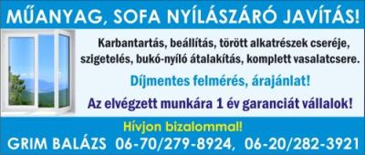 ablakjavítás