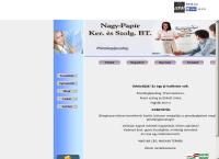 Nagy-Papír Ker. És Szolg.bt. honlapja
