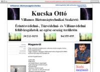 Kucska Ottó Villamos Biztonságtechnikai Szakértő