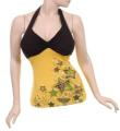 1XL-3XL Sárga Szexis Top