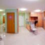 A Táltos utcai rendelőnk recepciója és váróterme