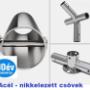 Acél nikkelezett csö