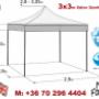 Flexi sátor 3x3m