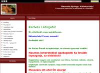 Masszázs, Csontkovács  Kálmánchelyi honlapja
