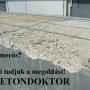 betonjavítás