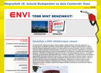 ENVI-METRO Debrecen honlapja
