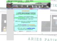 Aries Gyógyszertár honlapja