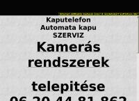 Kaptel Kft honlapja