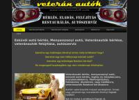 Esküvői Autó Bérlés, Veteránautó Bérlés honlapja