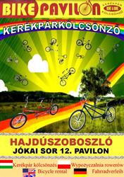 BIKE PAVILON Kerékpárkölcsönző