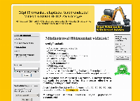 Simon Attila EV. - Bobcat Minikotró Gépi földmunka honlapja