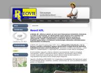 Reovil Kft. honlapja
