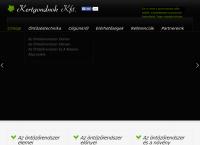Kertgondnok Kft. honlapja