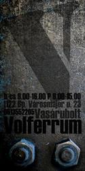 Volferrum Vasárubolt