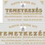 temetkezés