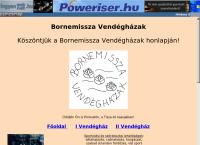 Bornemissza Vendégházak honlapja