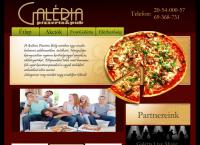 Galéria Pizzéria honlapja