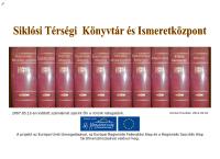Siklósi Térségi Könyvtár És Ismeretközpont honlapja