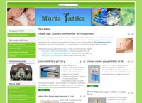 Mária Gyógyszertár honlapja
