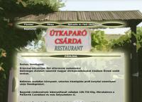 Útkaparó Csárda honlapja