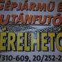 Kisteherautó és utánfutó bérelhető