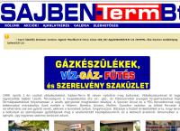 Sajben Term Bt honlapja