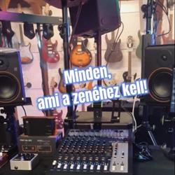 Zenecentrum hangszerüzlet