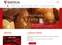 RÁDI PÉKSÉG honlapja