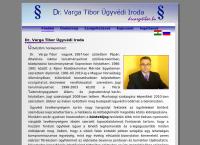 Dr. Varga Tibor Ügyvédi Iroda honlapja