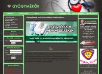 Gyógymérők.hu honlapja
