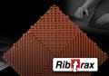Műanyag Padlólap Ribtrax 40x40 rácsos