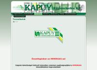 KAPUY Budaörs honlapja