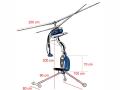 Mini  personal helicopter