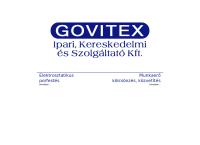 Govitex Kft. honlapja