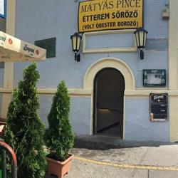 Mátyás Pince Étterem, Söröző