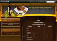 Kollégium Étterem honlapja
