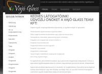 Vajó Glass Team Kft. honlapja
