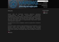 VARING Engine Parts Kft. honlapja