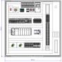 PLC-s vezérlés elrendezési terv 2