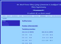 Thúri György Kereskedemi, Vendéglátó És Idegenforgalmi Szakképző Iskola