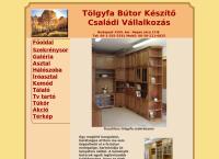 Tölgyfa Bútor Készítő Családi Vállalkozás honlapja