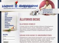 Központi Állatgyógyászat honlapja