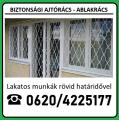 Ajtórács és ablakrács, kerítések, korlátok gyártása Budapesten. (Tel.  0620 4225177)